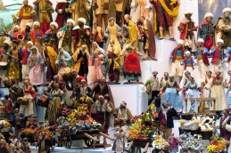 La_via_dei_pastori_ _particolare_di_un_banco _Napoli